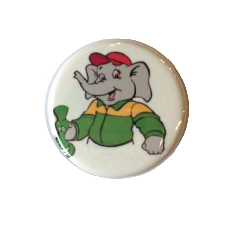 HOTBOXSESSIONS ホットボックスセッションズ "elephant bong" 缶バッチ tin badge