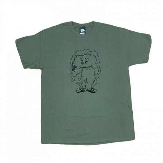 HOTBOX SESSIONS ホットボックスセッションズ "Done" Tシャツ ブラック/オリーブ