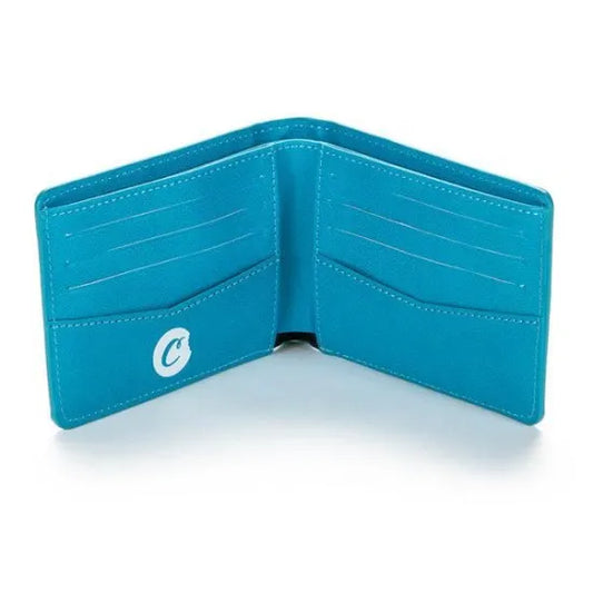 Cookies クッキーズ TEXTURED FAUX LEATHER WALLET ウォレット 財布 クッキーズブルー/ネイビー/レッド