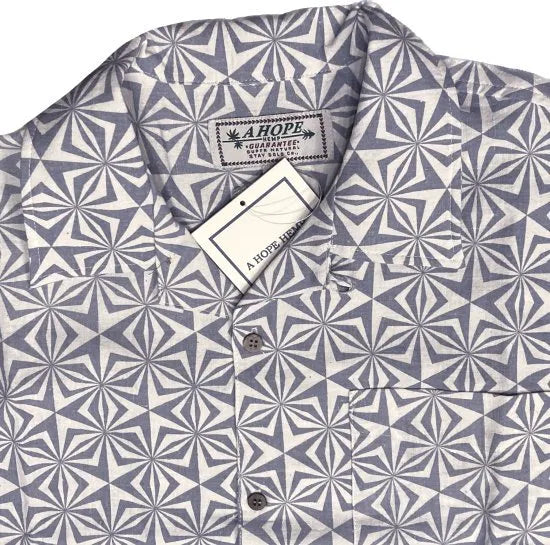 A HOPE HEMP アポープヘンプ S/S SHIRT シャツ 星麻