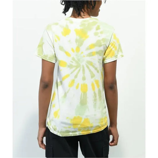 Your Highness ユアハ
イネス Meditation Skeleton Orange & Green Tie Dye T-Shirt Tシャツ オレンジ&グリーン