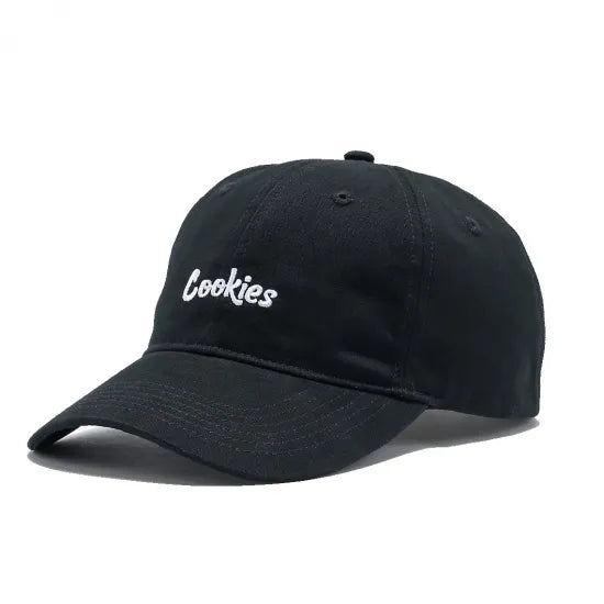 Cookies クッキーズ ORIGINAL LOGO DAD CAP キャップ ライトブルー/ブラック