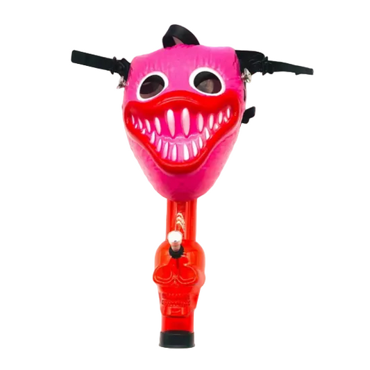 Underground Gas Mask + Water Pipe Big Smile ガスマスク+アクリル水パイプパイプ