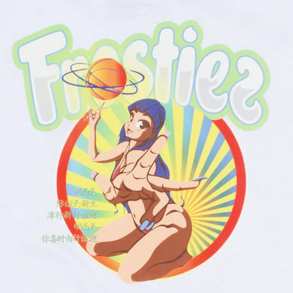 FROSTIEZ フロスティーズRECREATIONAL GRAPHIC T-SHIRT Tシャツ ホワイト