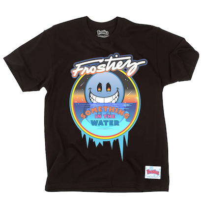 FROSTIEZ フロスティーズ X SITW FROST FACE GRAPHIC T-SHIRT Tシャツ ブラック