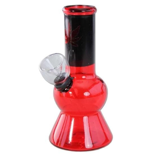 Mini Water Pipe Hemp Leaf 水パイプ #2018257