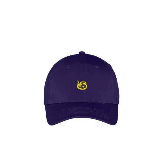 The smokers club ザスモーキングクラブ SMOKIN S DAD CAP キャップ パープル