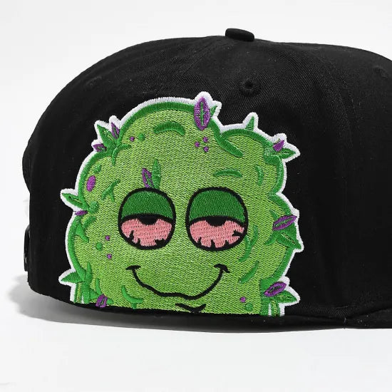 High & Mighty ハイ&モーティー Side Burnie Black Snapback Cap キャップ ブラック