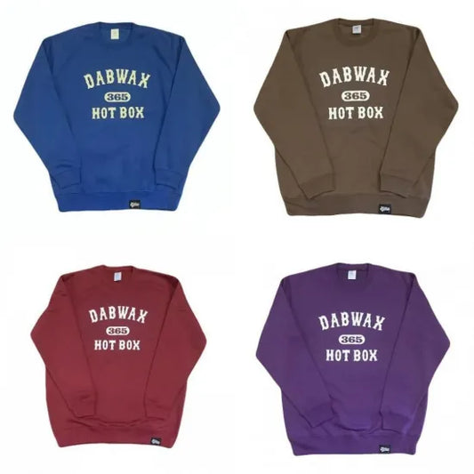 HOTBOX SESSIONS ホットボックスセッションズ ”DAB WAX” クルーネック スウェット