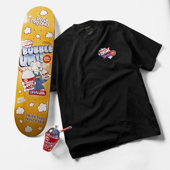DGK×GRAV ディージーケー×グラブ 8.06" SKATEBOARD DECK スケートボードデッキ SK8