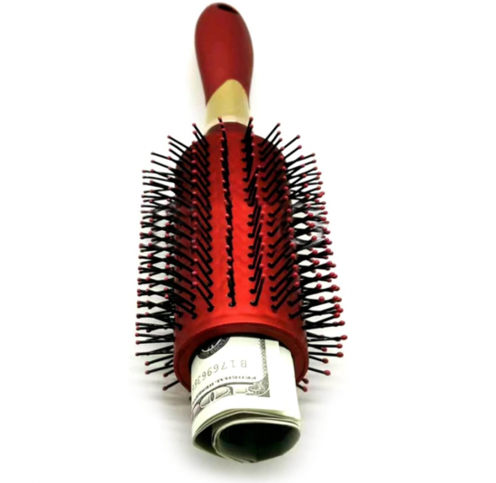Hair Stash ヘアブラシスタッシュ レッド