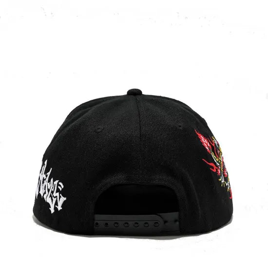 Ninth Hall High Profile Dragon Black Snapback Hat Cap キャップ ブラック
