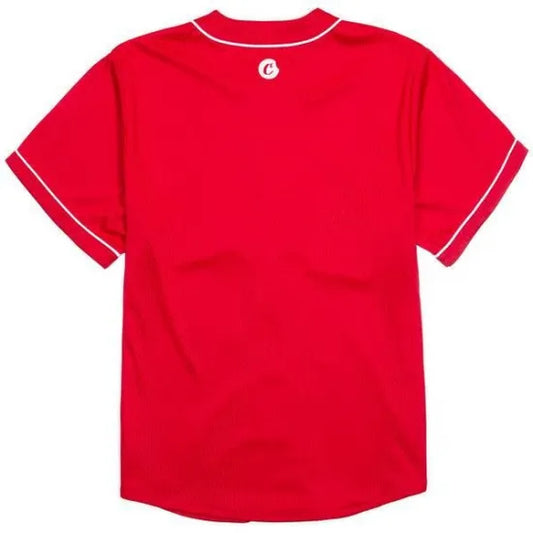 Cookies クッキーズ BASES LOADED MESH BASEBALL JERSEY メッシュシャツ レッド