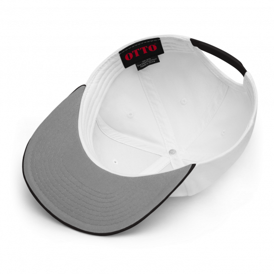 PACKS パックス SNAPBACK HAT キャップ ホワイト&ブラック