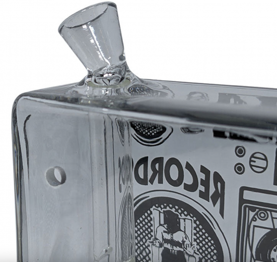 DEATH ROW デスロウ Records - 5" Boom Box Blunt Bubbler Warter pipe 水パイプ