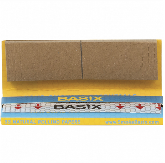 Basix ベーシックス Natural Rolling Paper With Tips 1 1/4 ペーパー +チップ