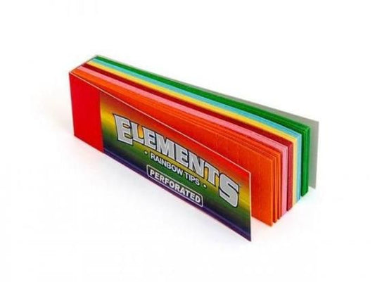 ELEMENTS エレメンツ RAINBOW Filter Tips perforated チップ