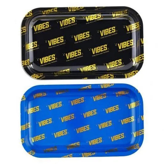 VIBES バイブス SIGNATURE METAL ROLLING TRAY ローリングトレイ (ブラック/ブルー/レッド)(S/M/L)