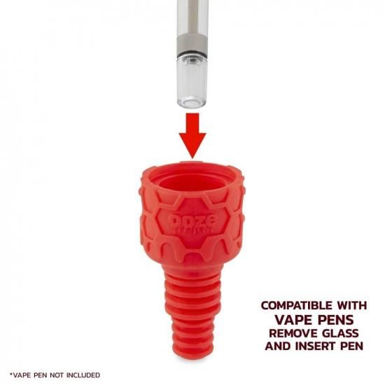 Ooze ウーズ 4-in-1 Ozone Silicone Water Pipe and Dab Straw シリコン&水パイプ