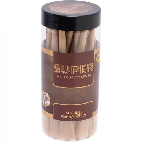 Brocone ブロコーン Super Brown Cones 50本 King Size コーンペーパー