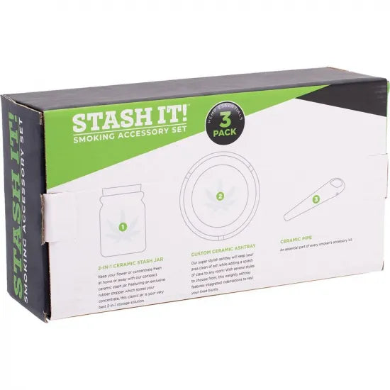 Fujima フジマ 3 in 1 Mushroom Stash It (Ashtray, Jar & Pipe) 灰皿&ジャー&パイプ