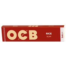 OCB オーシービー Rice Papers Slim + Tips ペーパー+チップ