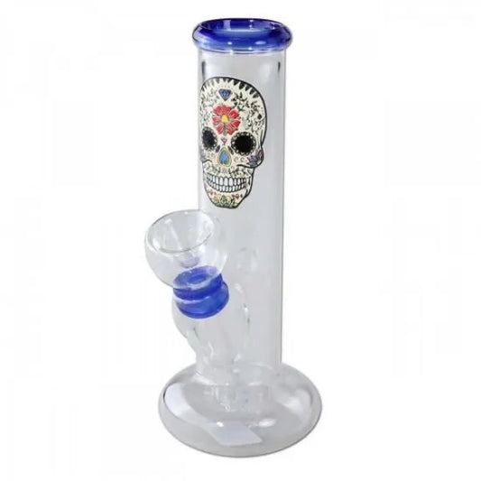 Mini Glass Water Pipe SKULL ミニ水パイプ #2018254