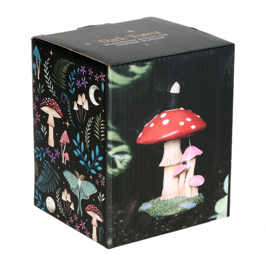 Sprouting Shrooms Backflow Polyresin Incense Burner お香インセンスバーナー