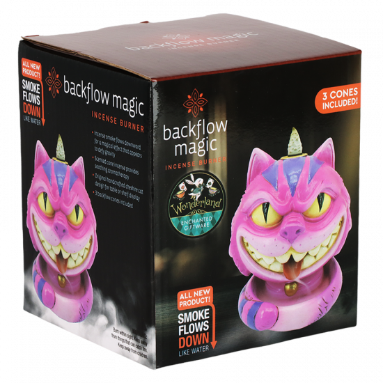 Grinning Cheshire Cat Backflow Incense Burner お香 インセンスバーナー