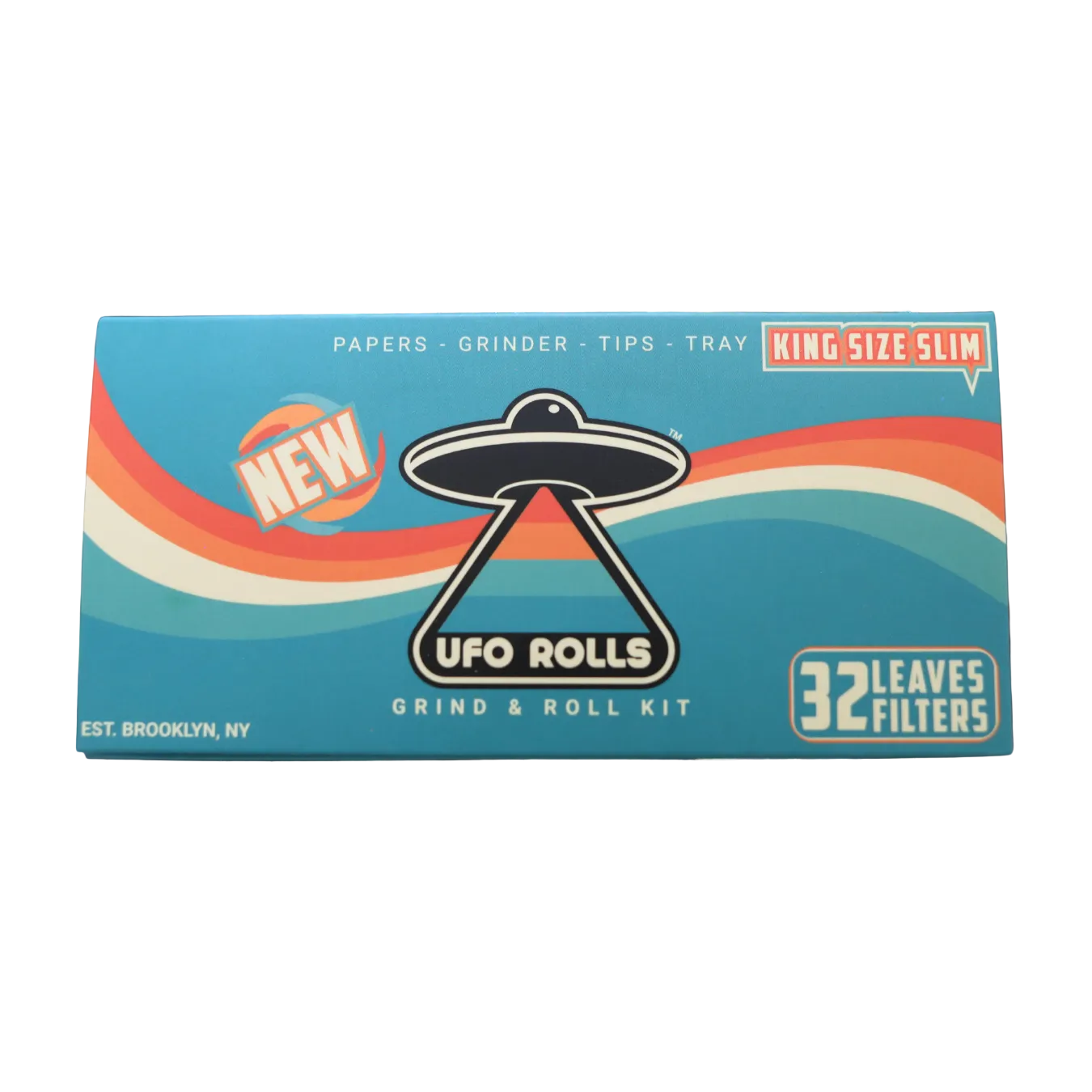 UFO Rolls ユーフォーロールズ Rolling Papers ブックレットタイプ ペーパー+チップ+グラインダー