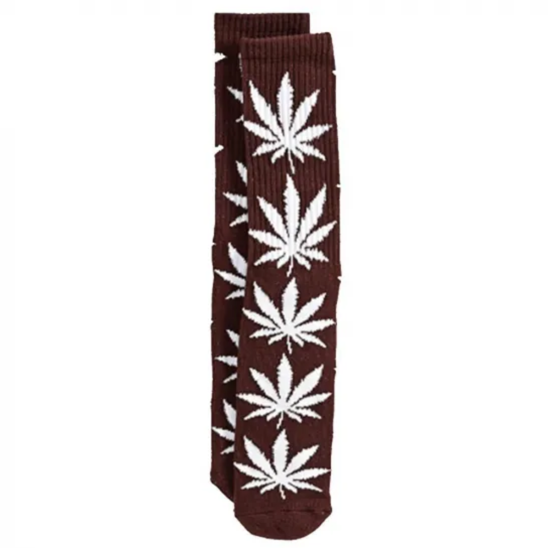 HUF ハフ Natural Crew Socks ソックス ブラウン #3