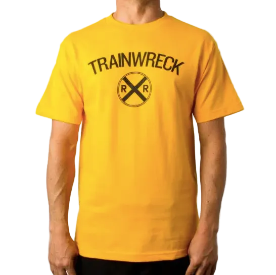 UPPER PLAY GROUND アッパープレイグラウンド"Trainwreck" YELLOW