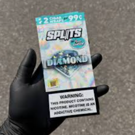 Loose Leaf ルーズリーフ SPLITS DIAMOND Blunt Wraps ブラント(2枚入り)