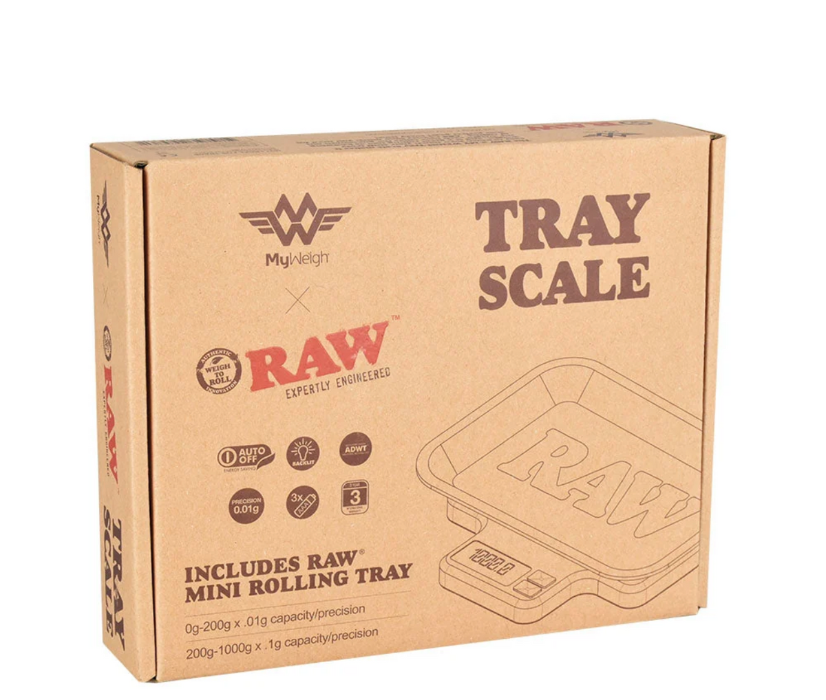RAW x My Weigh ロウxマイウェイ Tray Scaleトレイスケール 0.1g〜1000g/0.01g〜200g