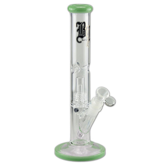 Black Leaf ブラックリーフ Zylinder Water Pipe Ice mit Trommelperkolator grün 水パイプ #251876