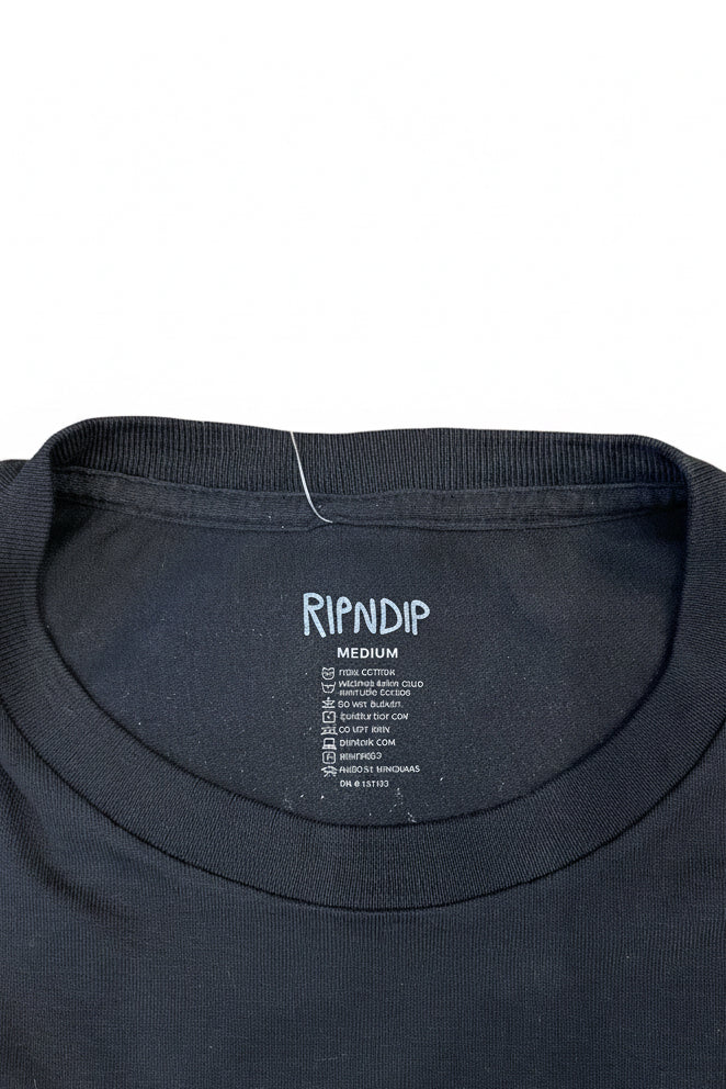 RIPNDIP リップンディップ Skull & Bones Black T-Shirt Tシャツ