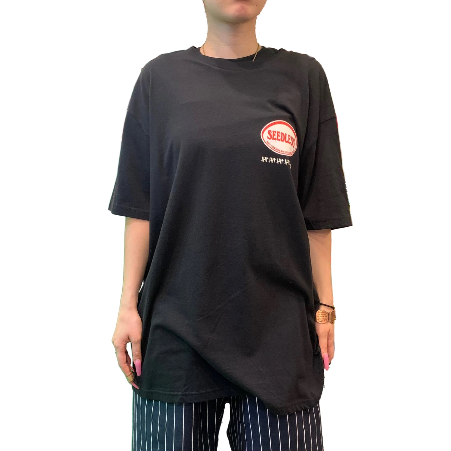seedleSs シードレス OG SEEDLESS Tシャツ グリーン/ブラック