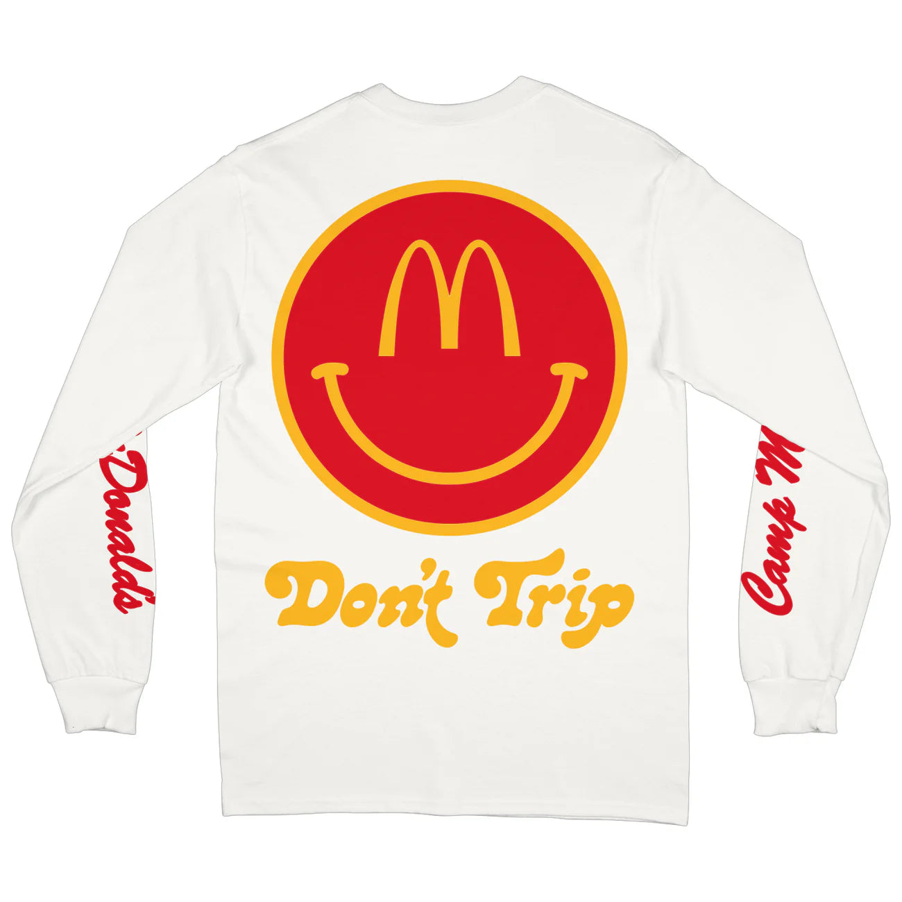 Free&Easy フリー&イージー Camp McDonalds Be Happy LS Tee ロングTシャツ