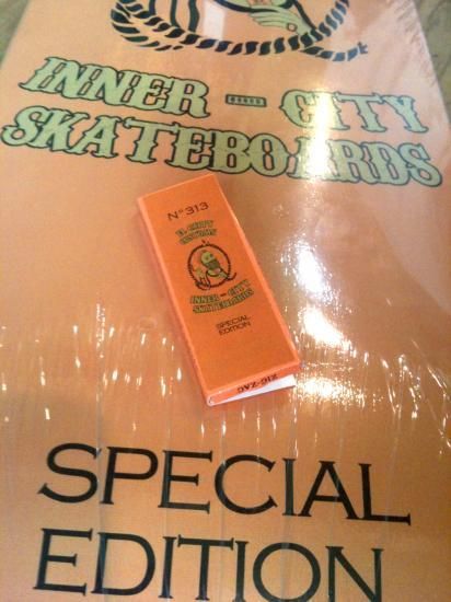EL CAPPY "ZIG-ZAG"ジグザグ INNER CITY SKATE BORDS スケートボードデッキ SK8