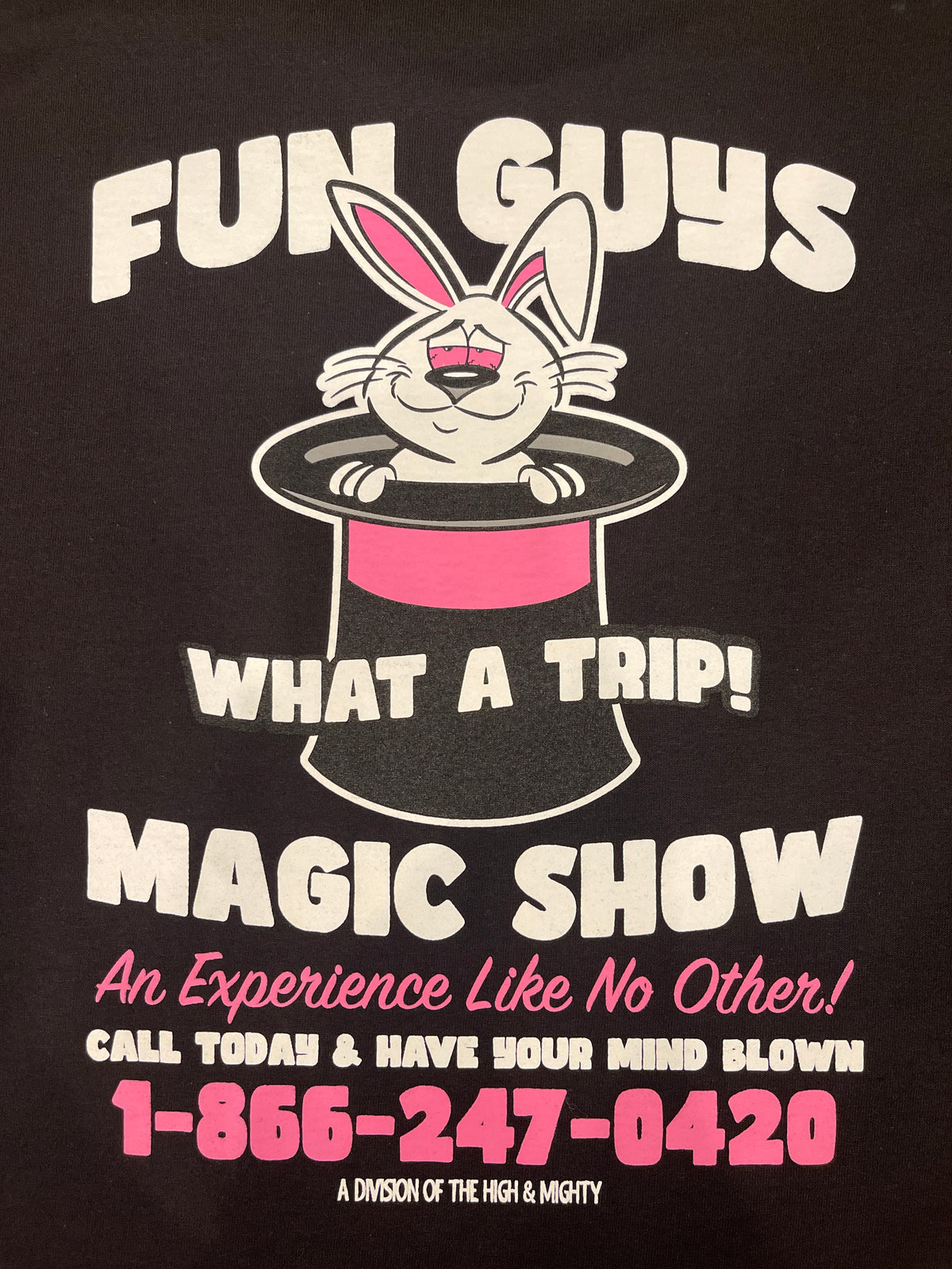 The High & Mighty ザハイアンドマイティー Its Magic Black T-Shirt Tシャツ ブラック