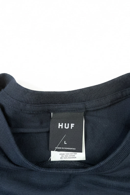 HUF ハフ Giant Black T-Shirt Tシャツ