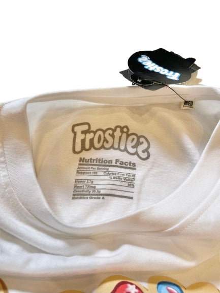 FROSTIEZ フロスティーズ TREATS GRAPHIC T-SHIRT Tシャツ ホワイト