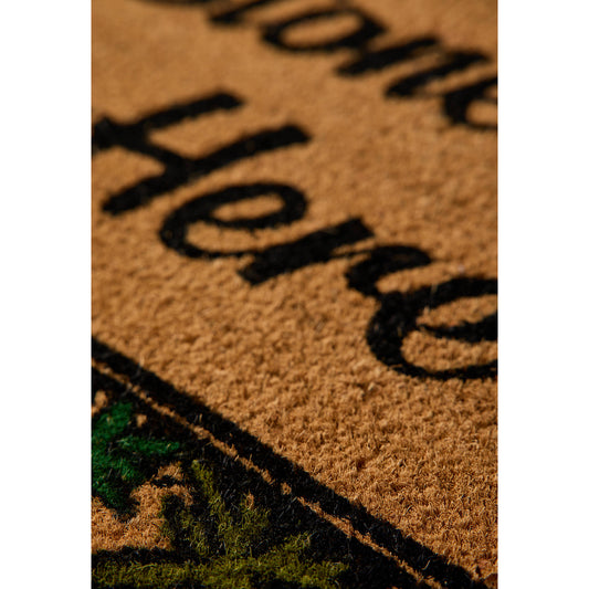 UO Home Happy Leaf Coir Doormat マット