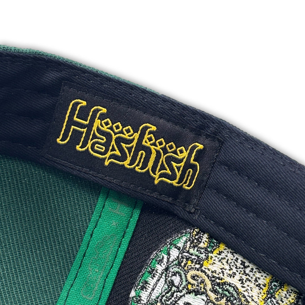 seedleSs シードレス HASHISH X SEEDLESS GREEN キャップ