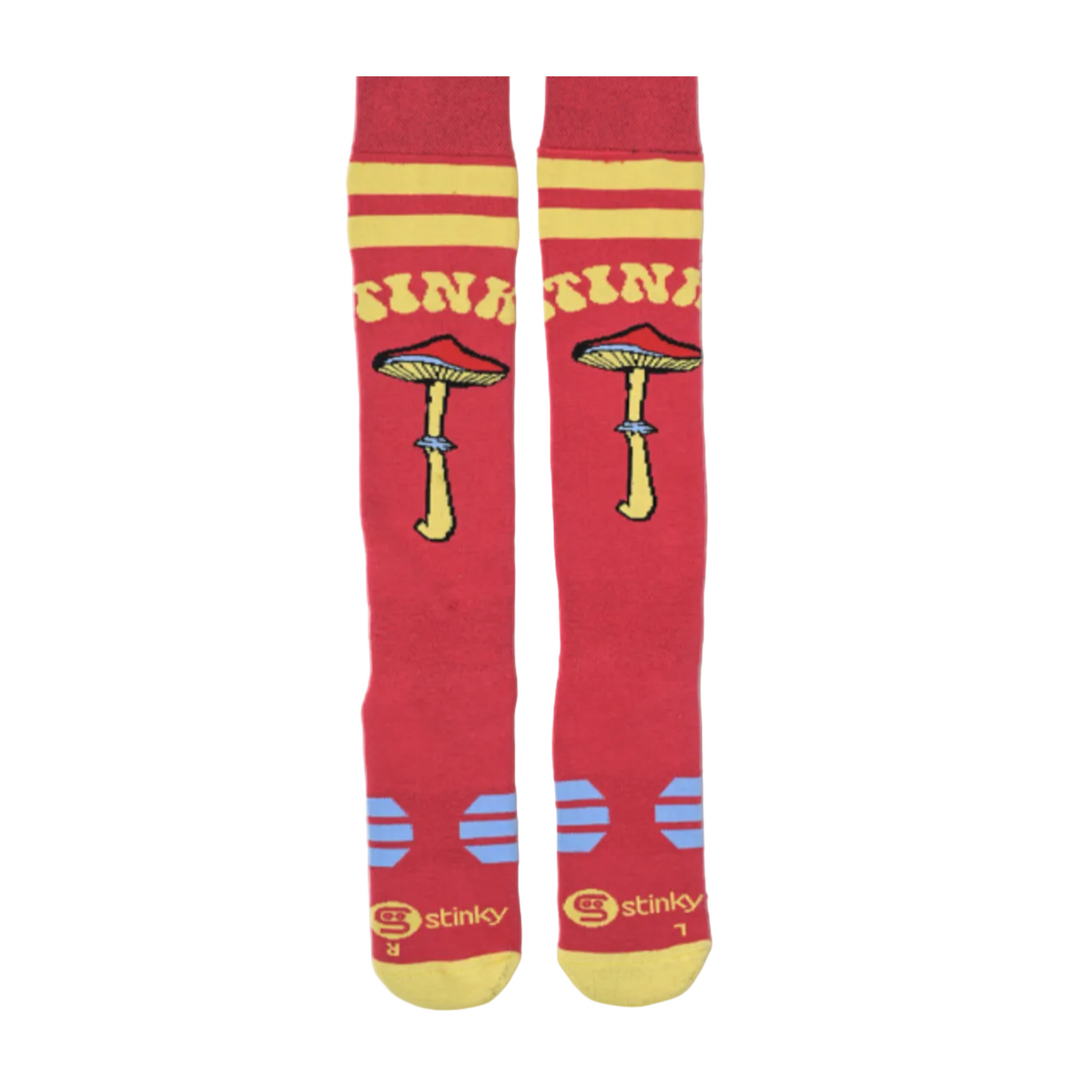Stinky スティンキー Socks Shrum Red Snowboard Socks レッド ソックス