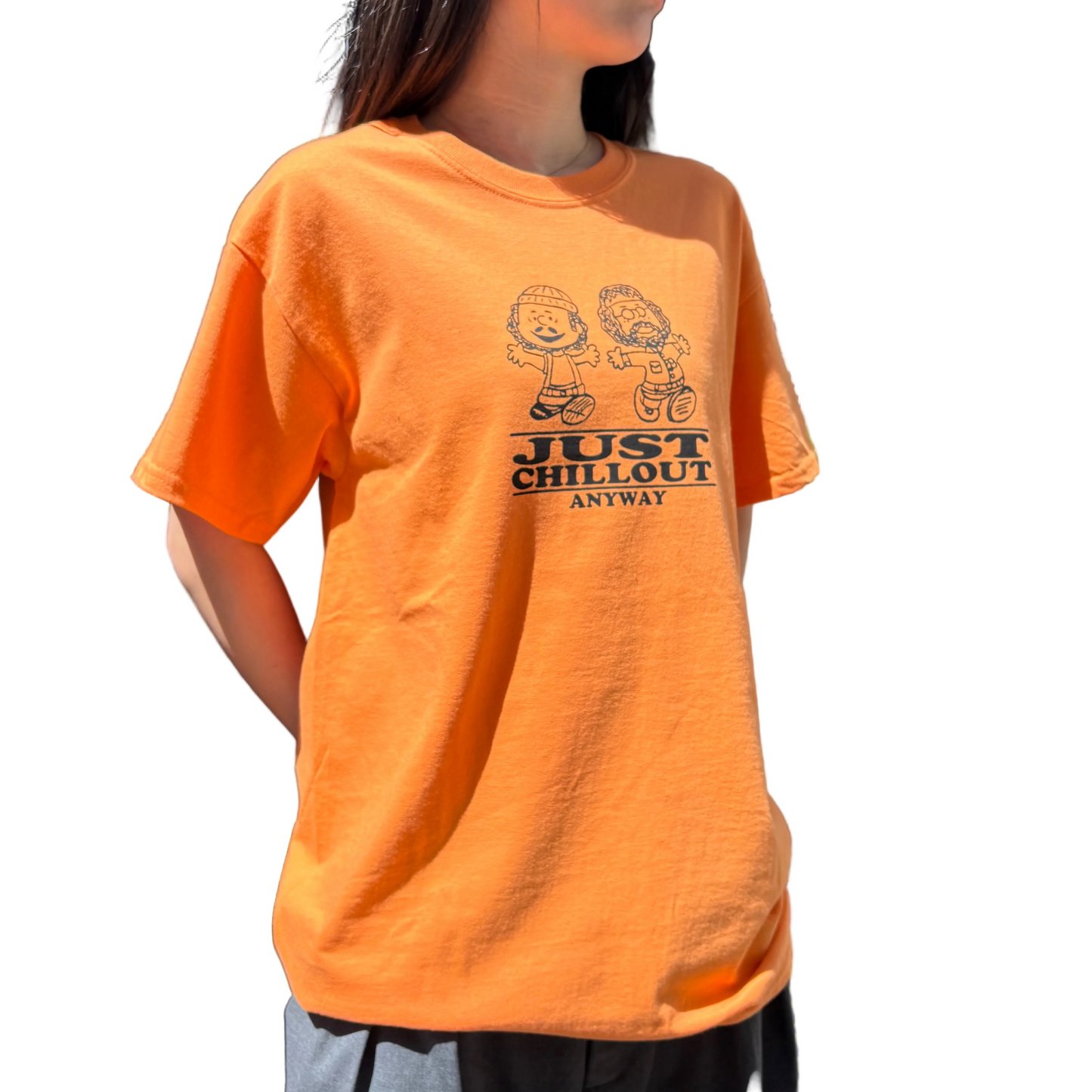 HOTBOXSESSIONS ホットボックスセッションズ "JUST CHILLOUT ANYWAY" Tシャツ