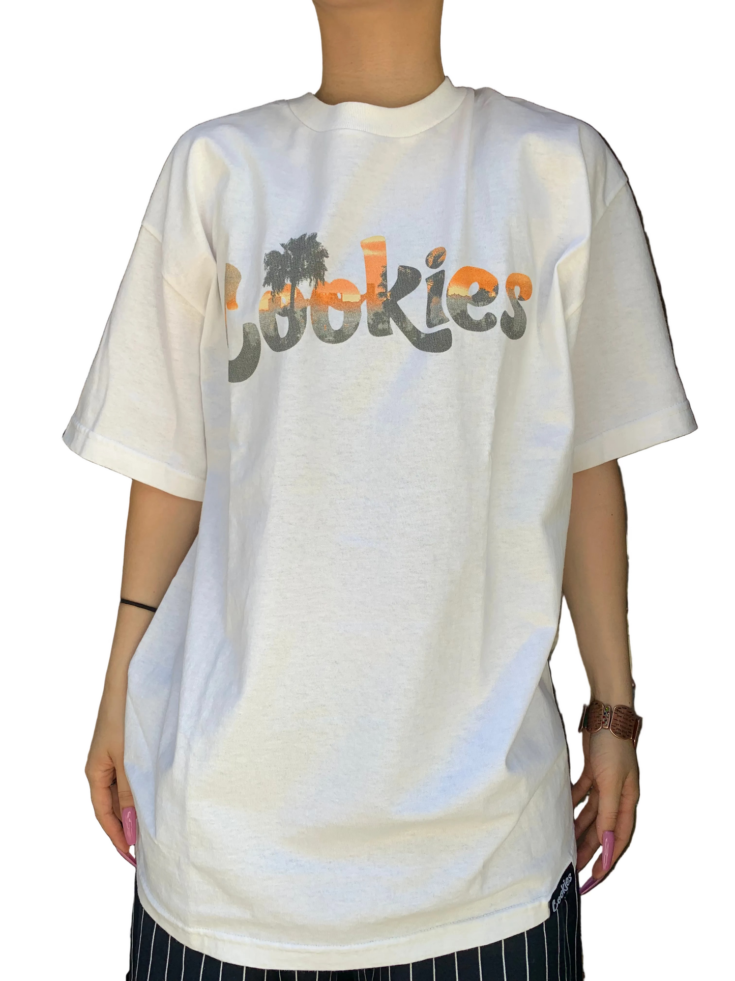 【SALE!!】Cookies クッキーズ "TOriginal Mint Palm" tee White Tシャツ ホワイト
