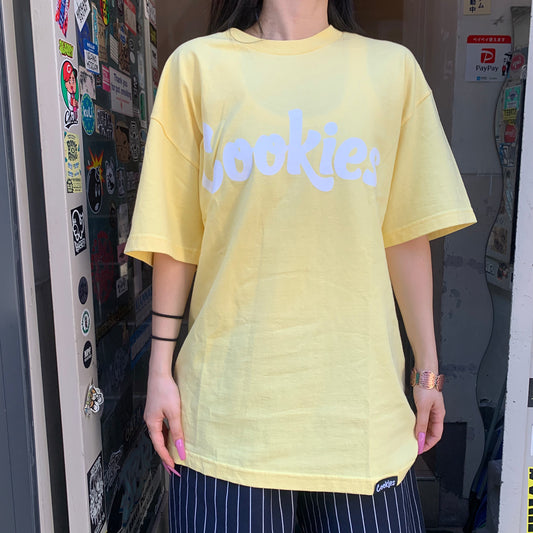 【SALE!!】Cookies クッキーズ"Original Logo" tee Tシャツ イエロー/ホワイト