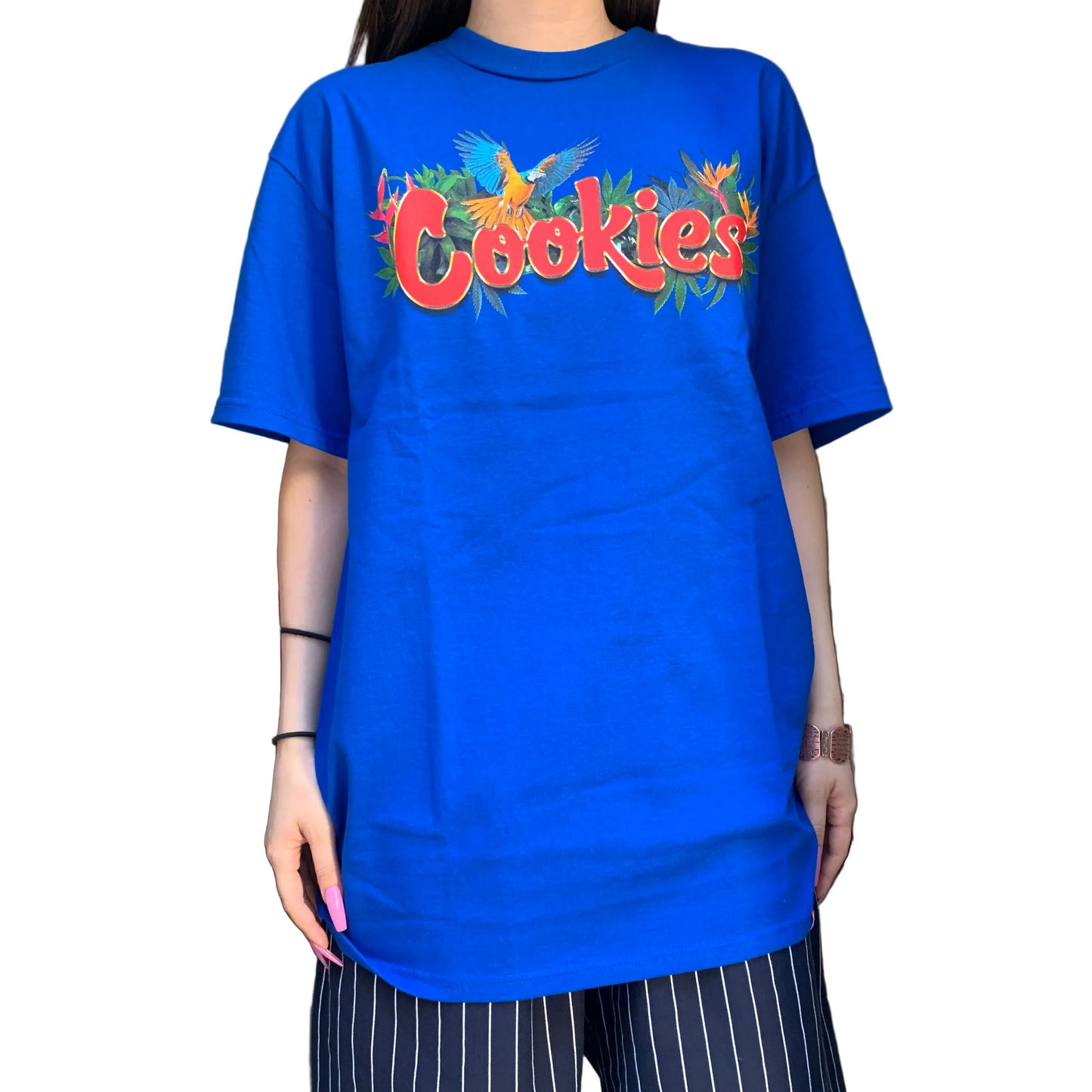 【SALE!!】Cookies クッキーズ Parrot Bay Tee ロイヤルブルー Tシャツ