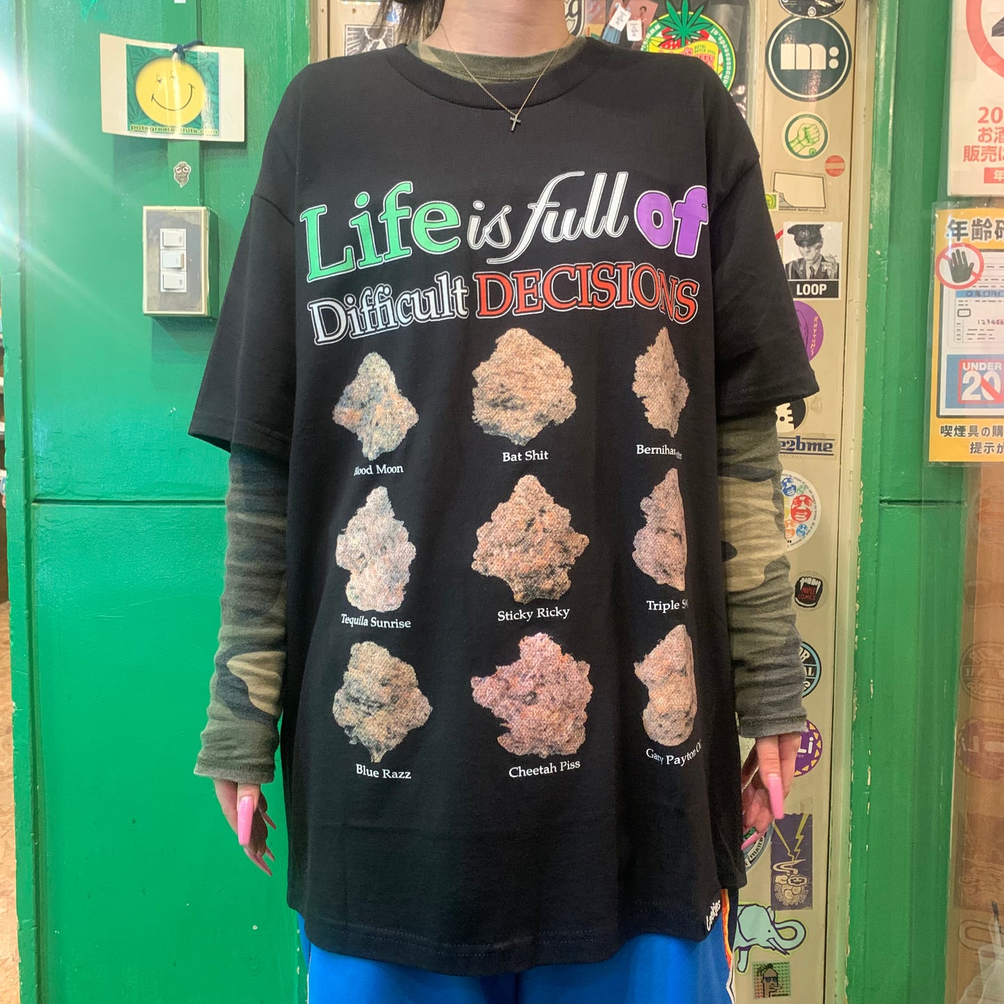 Cookies クッキーズ Full Of Choices Tee ブラック Tシャツ